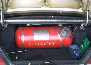 Автомобильная газовая установка